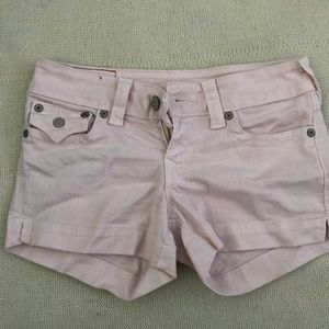 True Religion Light Pink Shorts